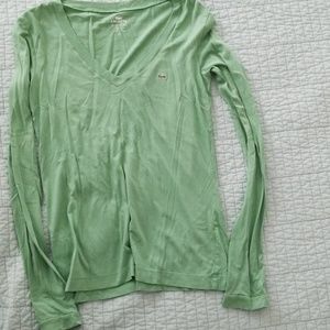 Lacoste Tops - Vneck long sleeve tshirt Lacoste Tops - Vneck long sleeve tshirt